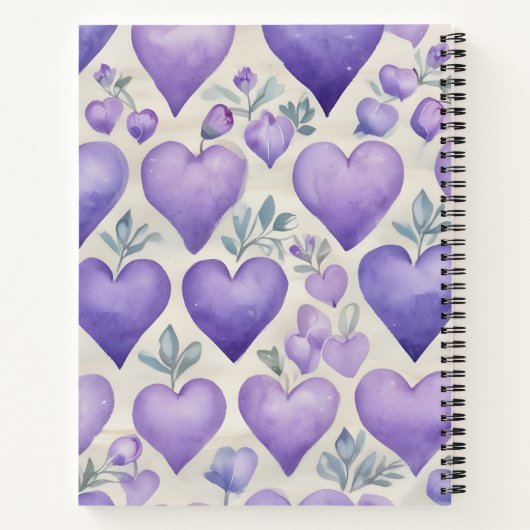 Jardín de Corazones Notitieboek (Achterkant)