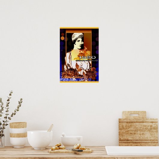 Jardin de Paris Follies 1920 Poster (Keuken)