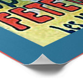 Jardin de Paris ~  Frans Adverteren Poster (Hoek)