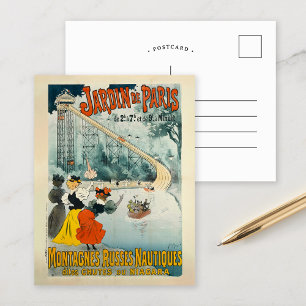 Jardin de Paris   Georges Meunier Briefkaart