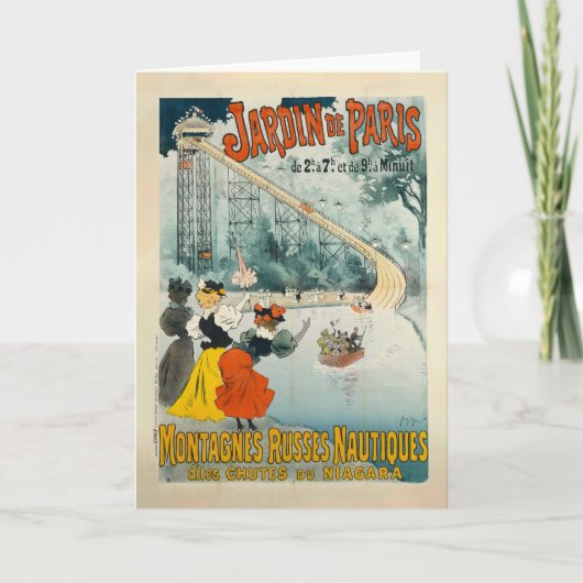 Jardin de Paris | Georges Meunier Kaart (Voorkant)