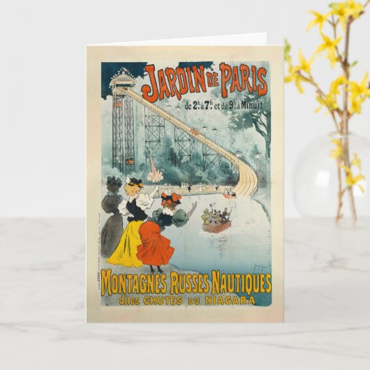 Jardin de Paris | Georges Meunier Kaart (Gele Bloem)