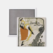 Jardin de Paris Magneet (Voorkant / Achterkant)