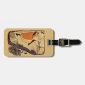 Jardin de Paris - Toulouse-Lautrec Bagagelabel (Voorkant horizontaal)