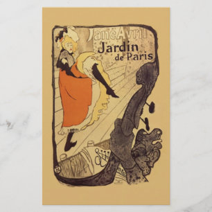 Jardin de Paris - Toulouse-Lautrec Briefpapier