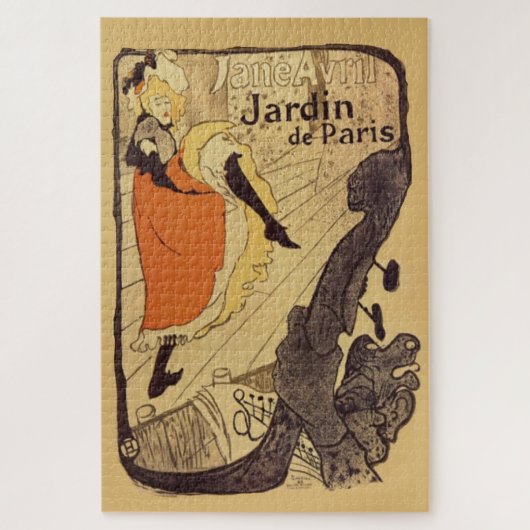 Jardin de Paris - Toulouse-Lautrec  Cabaret Legpuzzel (Verticaal)