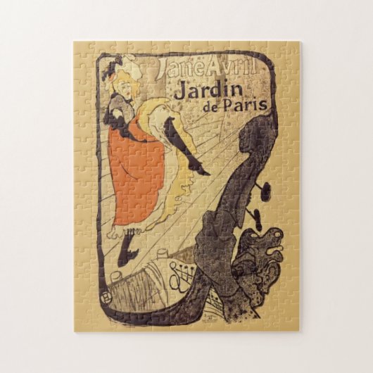 Jardin de Paris - Toulouse-Lautrec  Cabaret Legpuzzel (Verticaal)