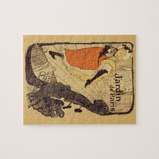 Jardin de Paris - Toulouse-Lautrec Legpuzzel (Horizontaal)