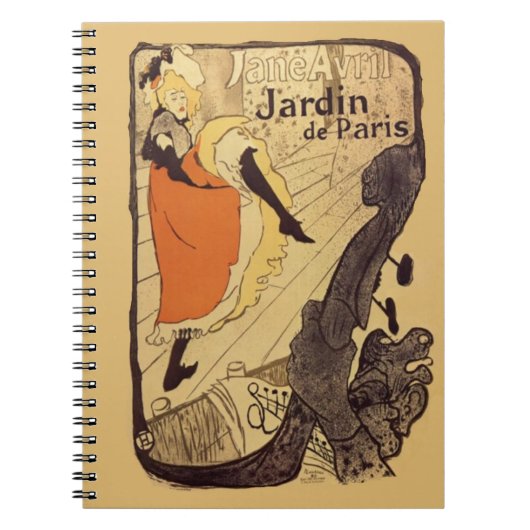 Jardin de Paris - Toulouse-Lautrec Notitieboek (Voorkant)