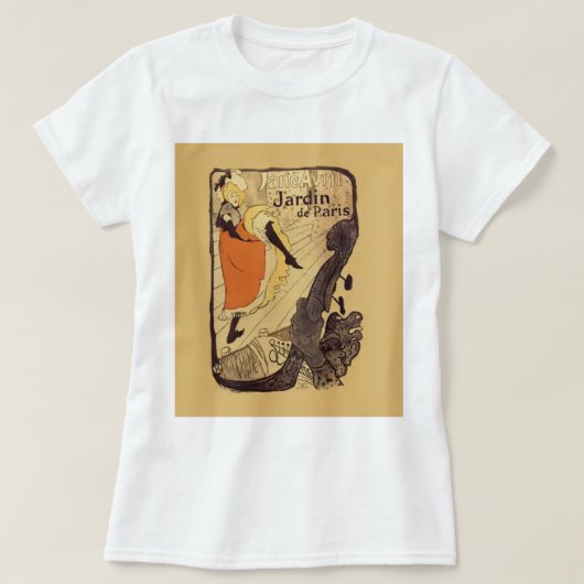Jardin de Paris - Toulouse-Lautrec T-shirt (Design voorkant)