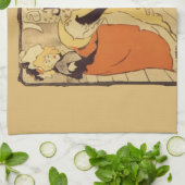 Jardin de Paris - Toulouse-Lautrec Theedoek (Gevouwen)