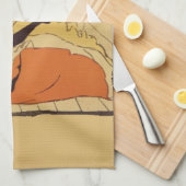 Jardin de Paris - Toulouse-Lautrec Theedoek (Quarter Fold)