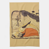 Jardin de Paris - Toulouse-Lautrec Theedoek (Verticaal)
