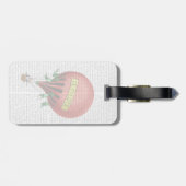 Jardin De Tuileries-hete luchtballon Bagagelabel (Achterkant horizontaal)