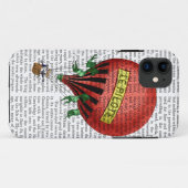 Jardin de Tuileries Hot Air ballon Case-Mate iPhone Case (Achterkant (horizontaal))