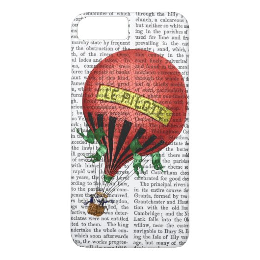 Jardin de Tuileries Hot Air ballon Case-Mate iPhone Case (Achterkant)