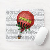 Jardin de Tuileries Hot Air ballon Muismat (Met muis)