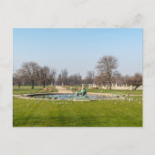 Jardin des Tuileries in winter - Parijs Briefkaart (Voorkant)