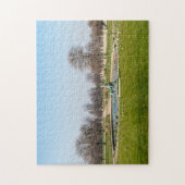 Jardin des Tuileries in winter - Parijs Legpuzzel (Verticaal)