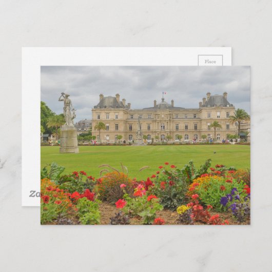 Jardin du Luxembourg Briefkaart (Voorkant / Achterkant)
