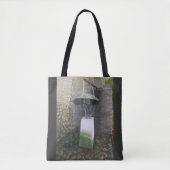 Jardin du Tripot, Honfleur, Normandy, Frankrijk. Tote Bag (Voorkant)