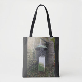 Jardin du Tripot, Honfleur, Normandy, Frankrijk. Tote Bag
