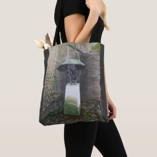 Jardin du Tripot, Honfleur, Normandy, Frankrijk. Tote Bag