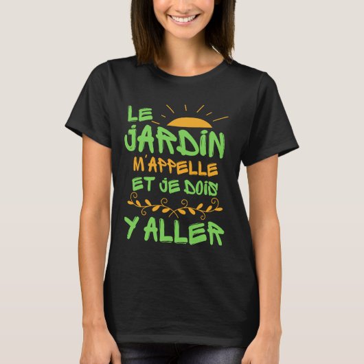 Jardin Jardinière T-shirt (Voorkant)
