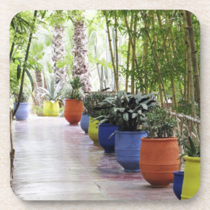 Jardin Majorelle, Majorelle Garden, nu een openbar Bier Onderzetter
