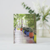 Jardin Majorelle, Majorelle Garden, nu een publiek Briefkaart (Staand voorkant)