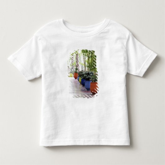 Jardin Majorelle, Majorelle Garden, nu een publiek Kinder Shirts (Voorkant)