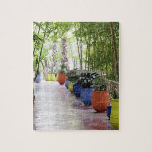 Jardin Majorelle, Majorelle Garden, nu een publiek Legpuzzel