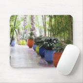 Jardin Majorelle, Majorelle Garden, nu een publiek Muismat (Met muis)