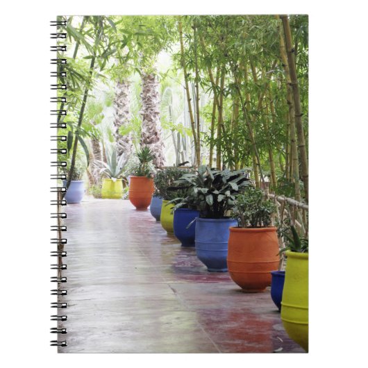 Jardin Majorelle, Majorelle Garden, nu een publiek Notitieboek (Voorkant)