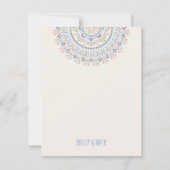 Jardin Mandala Stationery - Cornflower Kaart (Voorkant)