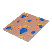 Jardín Minimalista Abstracto en Tonos Tierra Tegeltje (Zijkant)