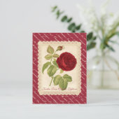 Jardin Roos Charles Lefebvre Briefkaart (Staand voorkant)