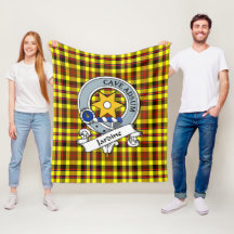 Jardine Yellow Clan badge Tartan Pset