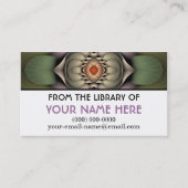 Jardinere gepersonaliseerde media Kaart Visitekaartje (Voorkant)