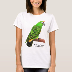 Jardines Parrot Dames Babydoll T-shirt