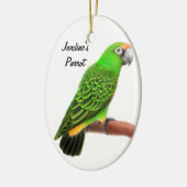 Jardines Parrot Holiday Ornament (Links)