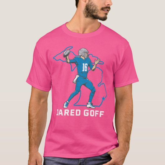 Jared Goff State Star T-shirt (Voorkant)