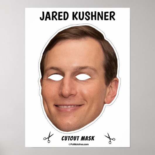 JARED KUSHNER Halloween Mask Poster (Voorkant)