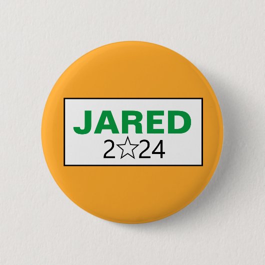 Jared Kushner Ronde Button 5,7 Cm (Voorkant)