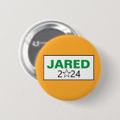 Jared Kushner Ronde Button 5,7 Cm (Voorkant /achterkant)