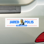 Jared Polis Bumpersticker (Op auto)