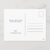  jaren 1900 Schattigee kinderkerst Feestdagenkaart (Achterkant)