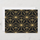  jaren 1920 art deco bruidsmeisje voorstel kaart (Achterkant)