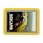  jaren 1920 Bergamo Italiaans reizen Magneet (Horizontaal)