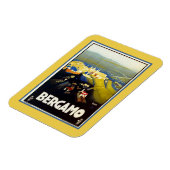  jaren 1920 Bergamo Italiaans reizen Magneet (Linkerzijde)